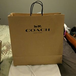 Extra Large Coach Shopping Bag